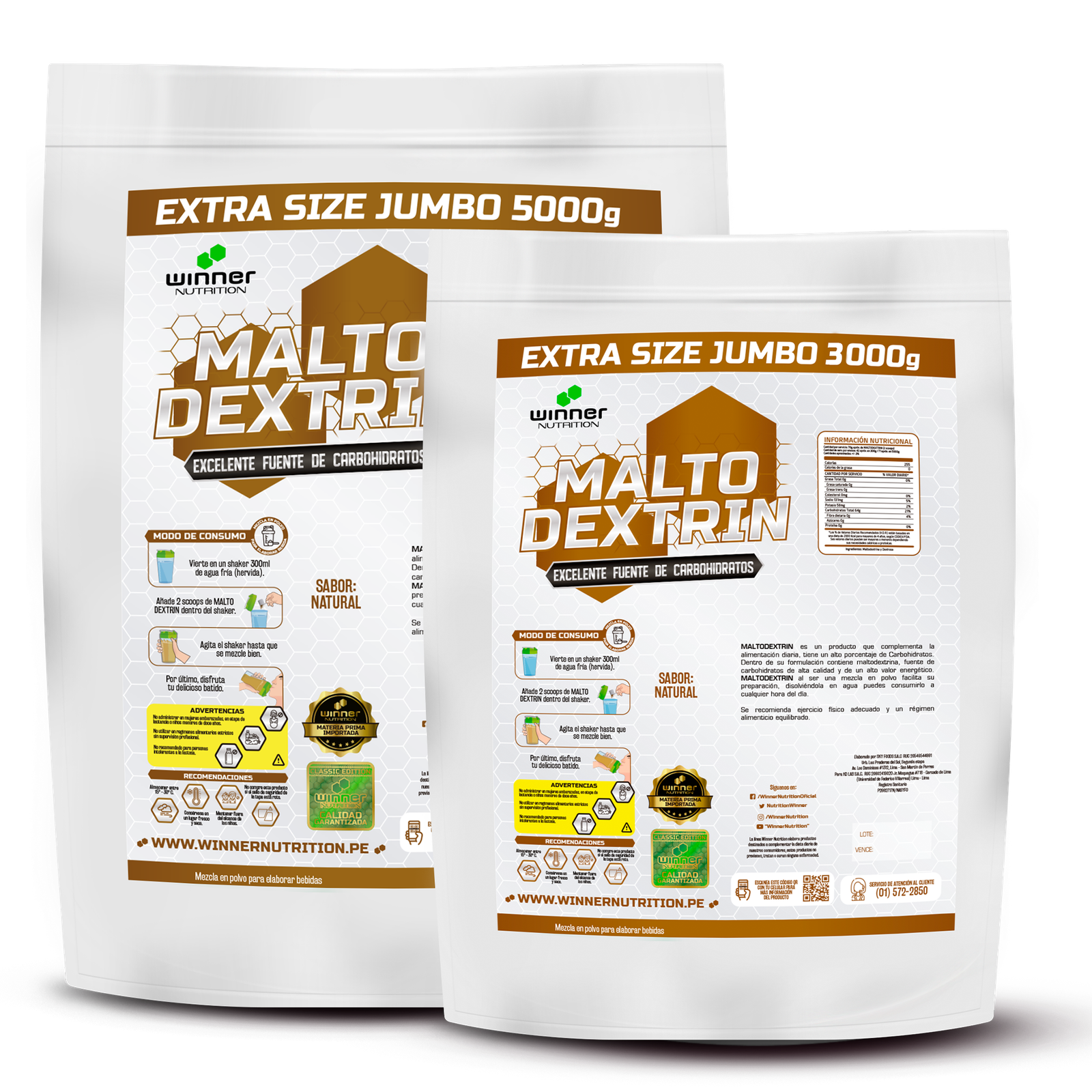 PACK MALTODEXTRIN