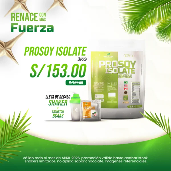 Prosoy Isolate – 3Kg