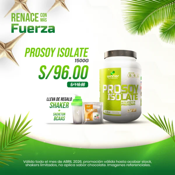Prosoy Isolate – 1500g