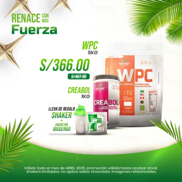 WPC – 5kg / Creabol – 1kg