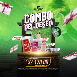 Full Whey 1200GR+ Creabol 500GR